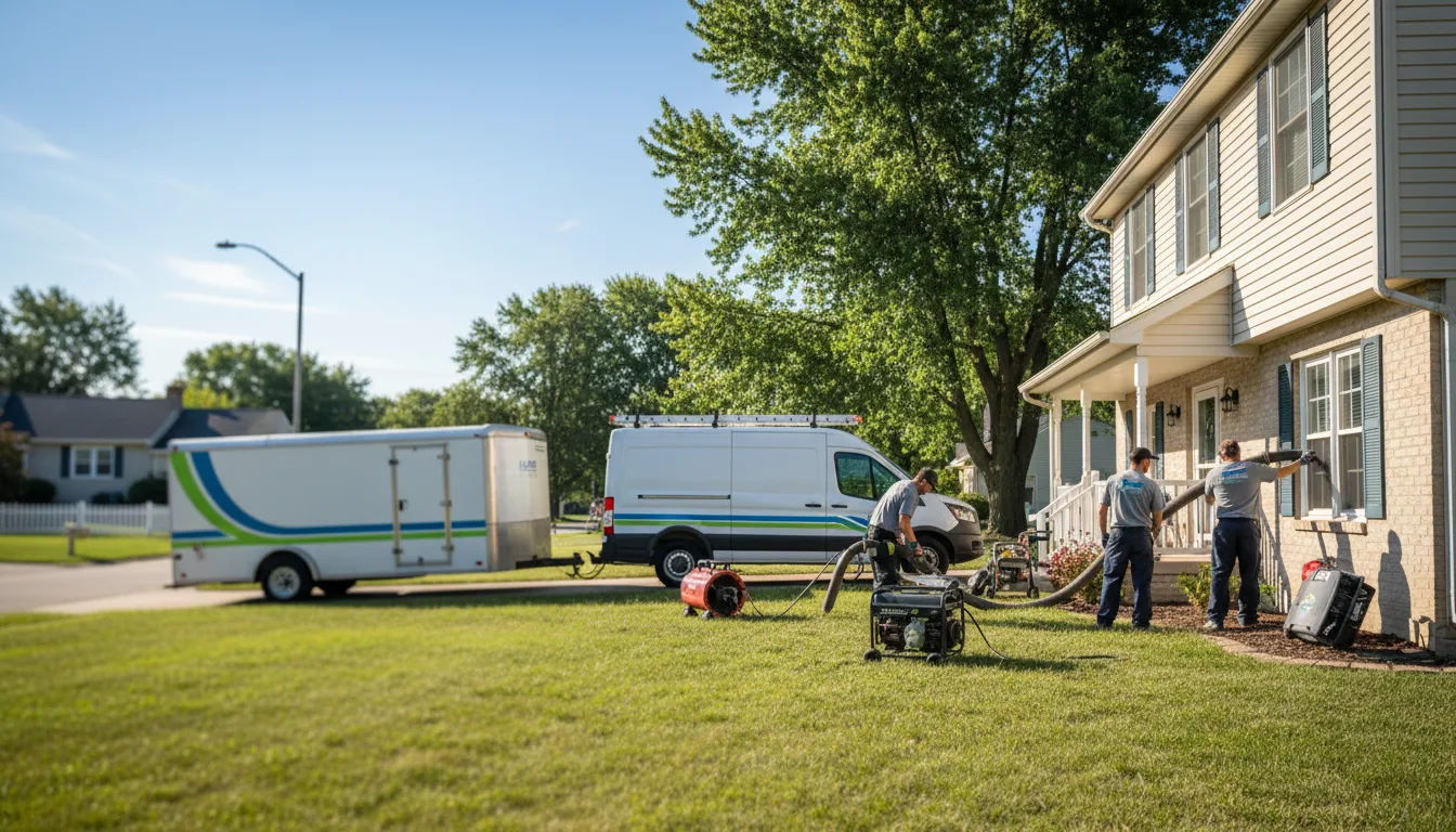Flooded Basement Restoration And Cleanup With Repair in Broken Bow, NE near me